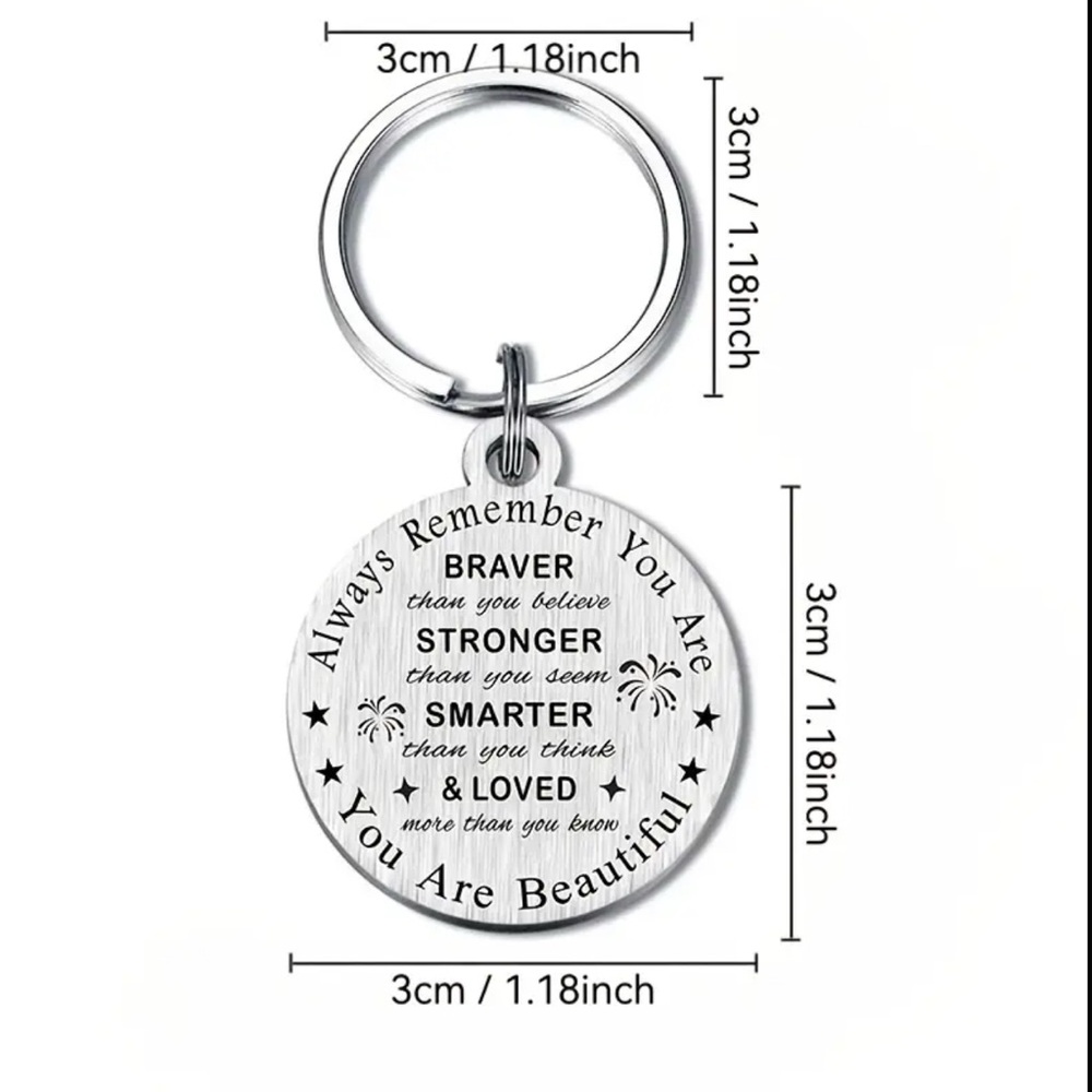 Chic Silver Keychain with Hello Kitty Design - Picture 4 of 4